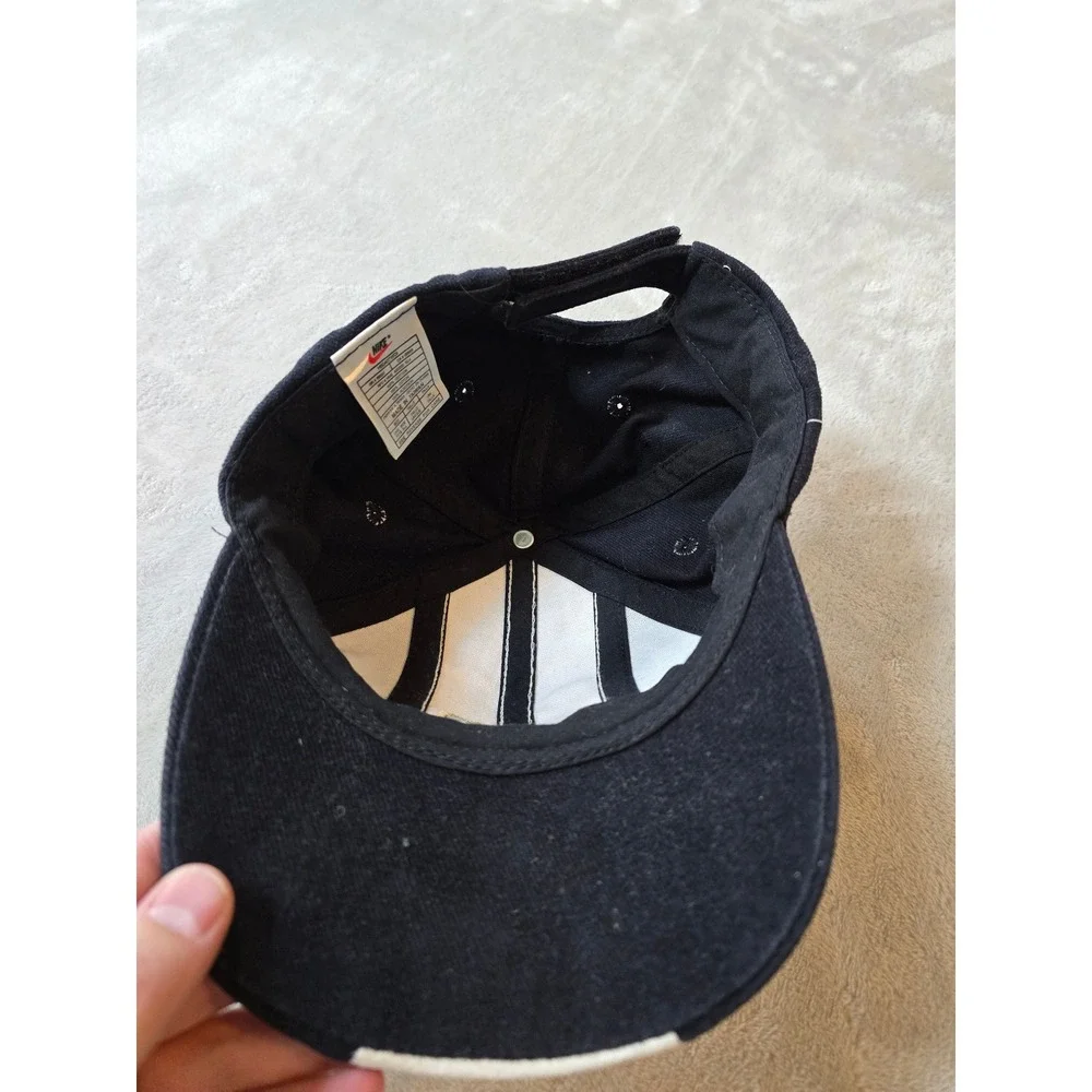 Vintage‎ Nike Colorado Buffaloes Hat Cap Black White Strapback 90s